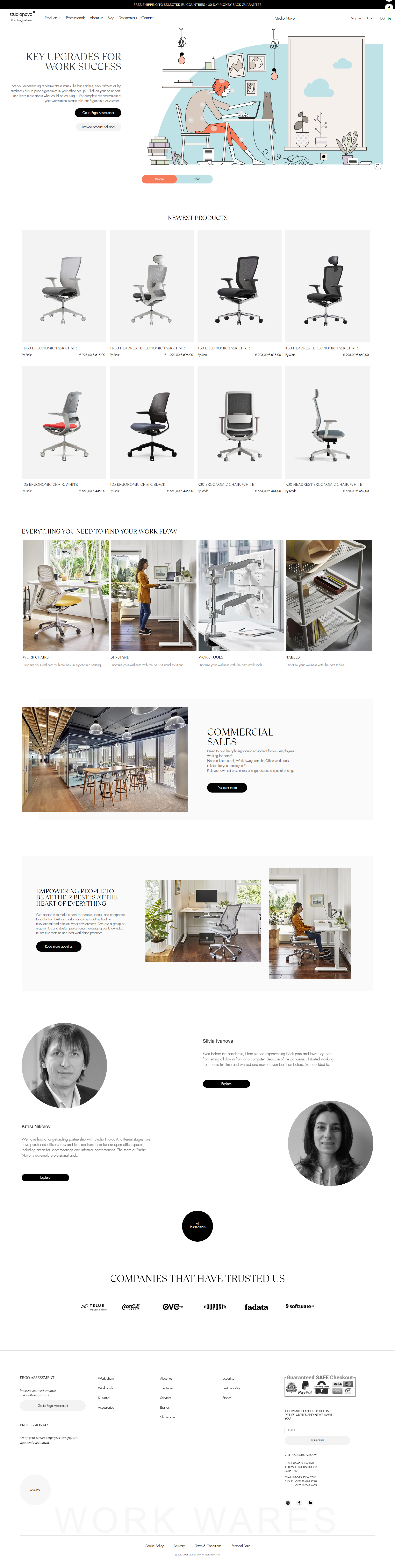 Studio Novo Website Screenshot